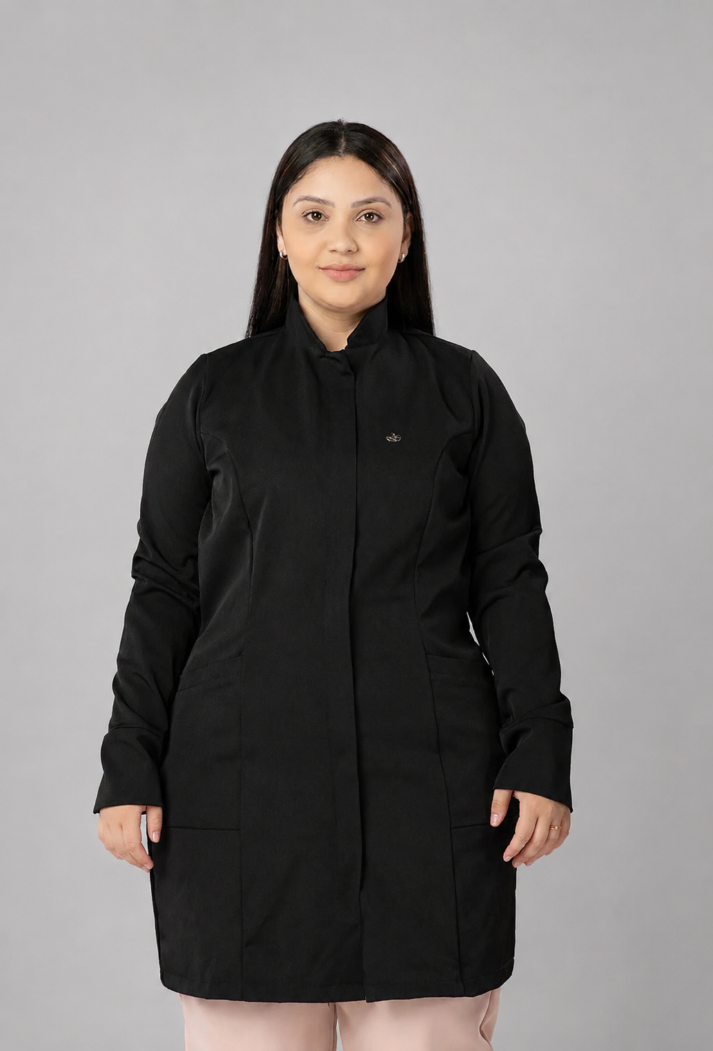 Jaleco Feminino Basic Preto