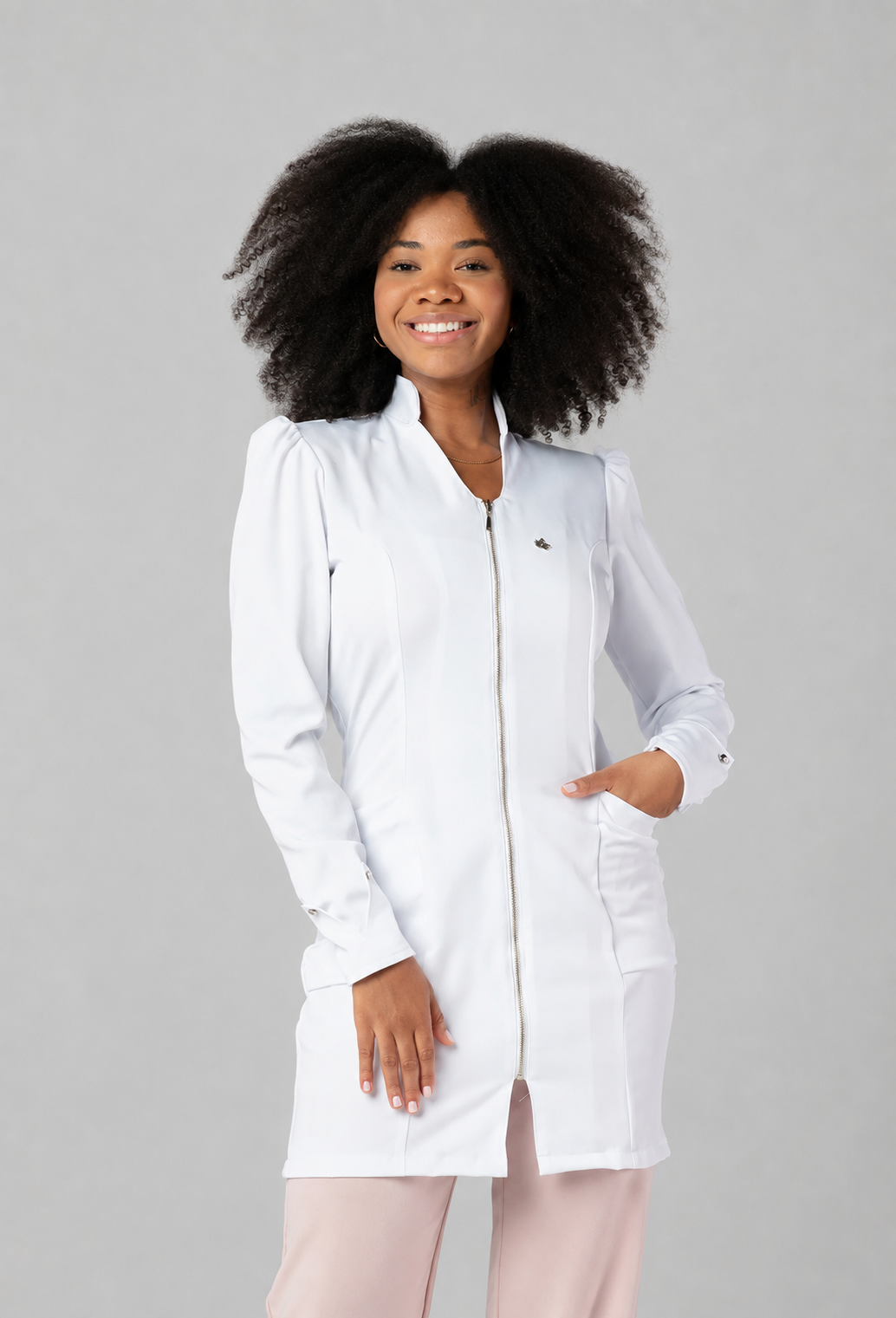 Jaleco Feminino Realeza Branco