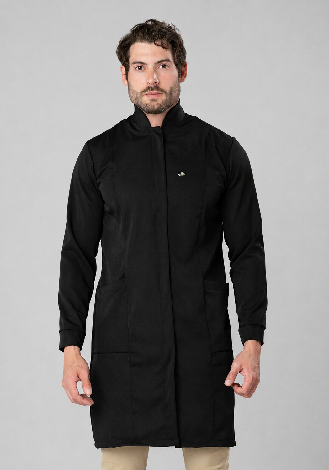 Jaleco Masculino Basic Preto