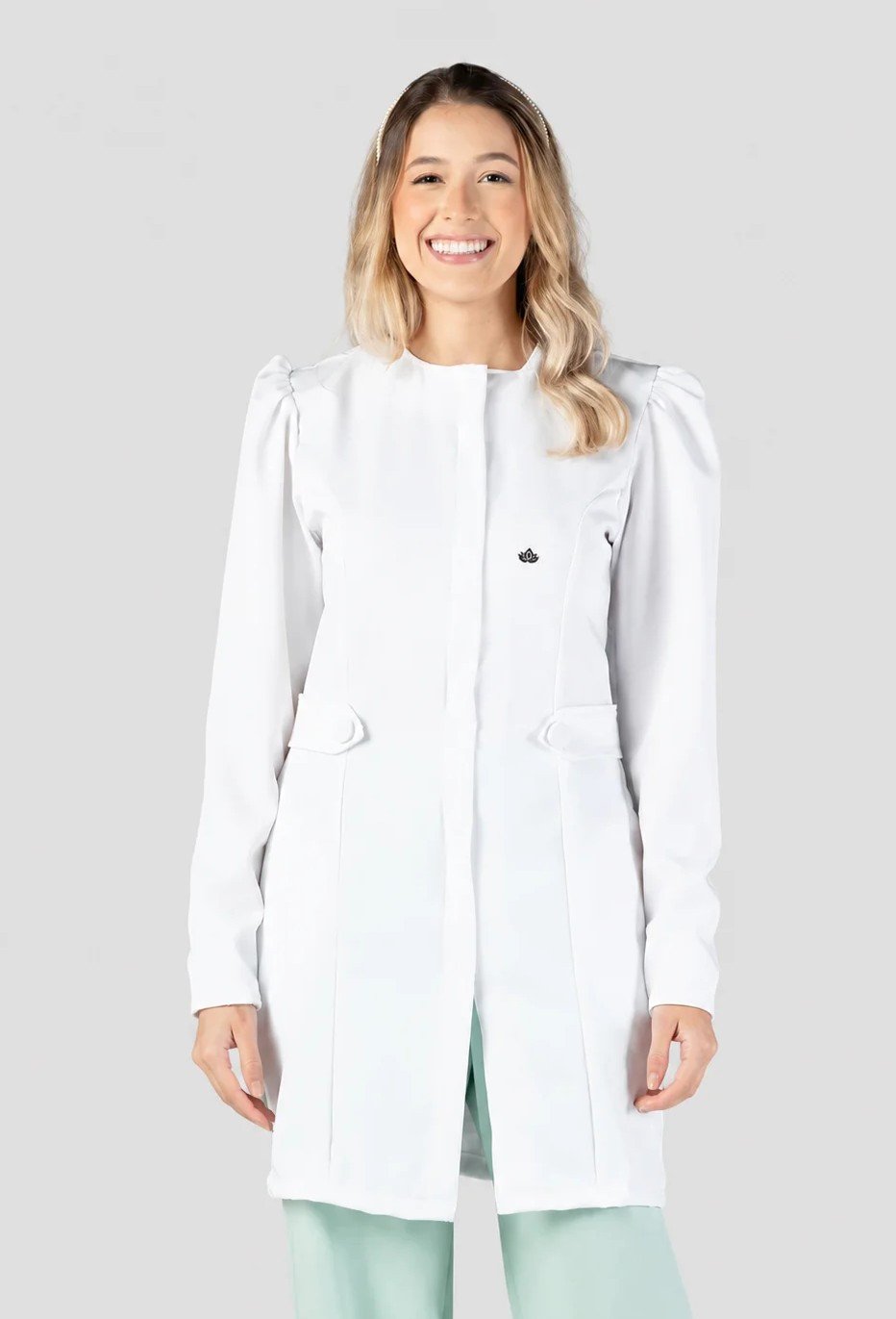 Jaleco Feminino Ágata Branco