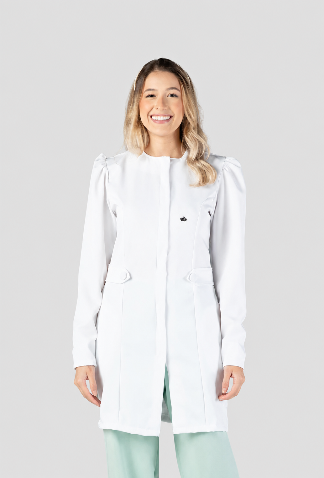 Jaleco Feminino Ágata Branco
