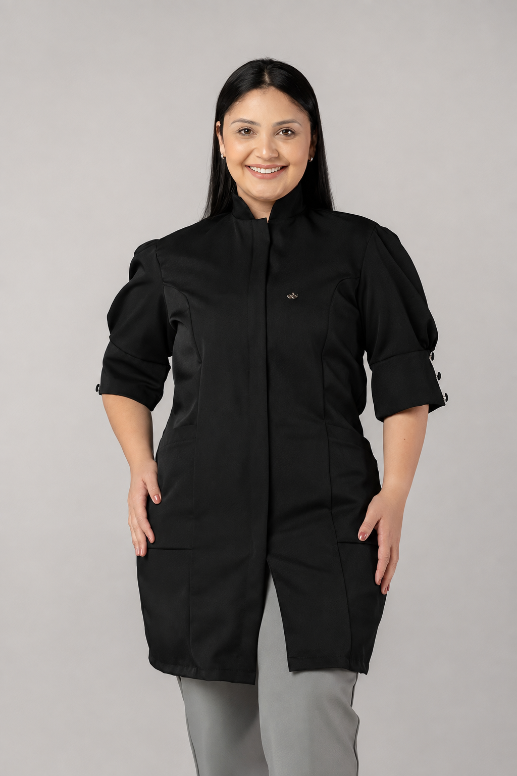 Jaleco Feminino Amora Preto