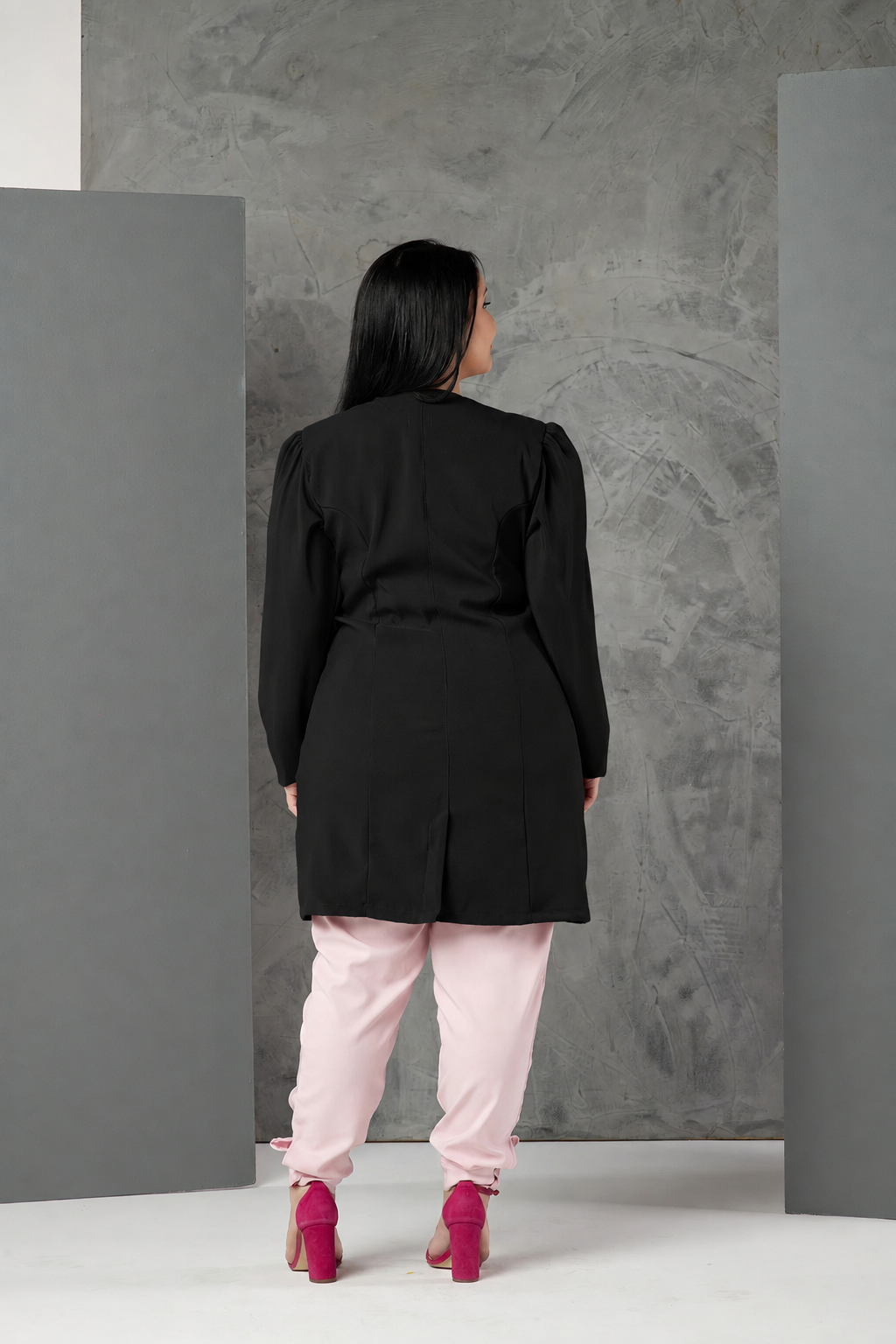 Jaleco Feminino Aurora Preto