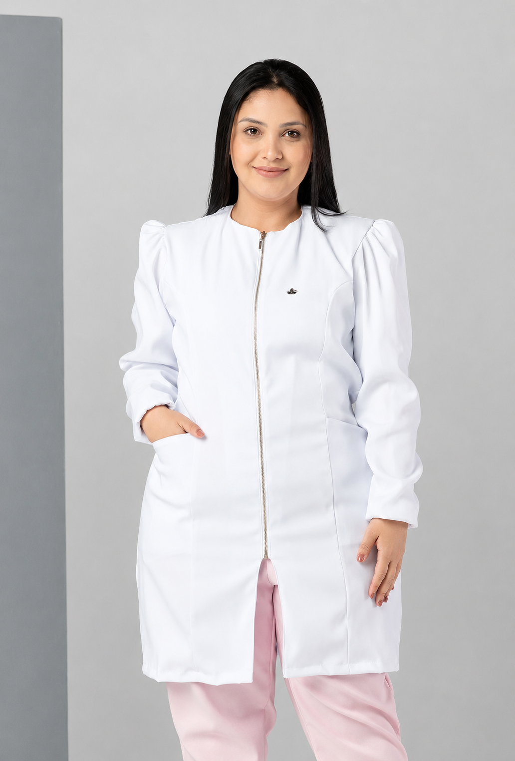 Jaleco Feminino Aurora Branco