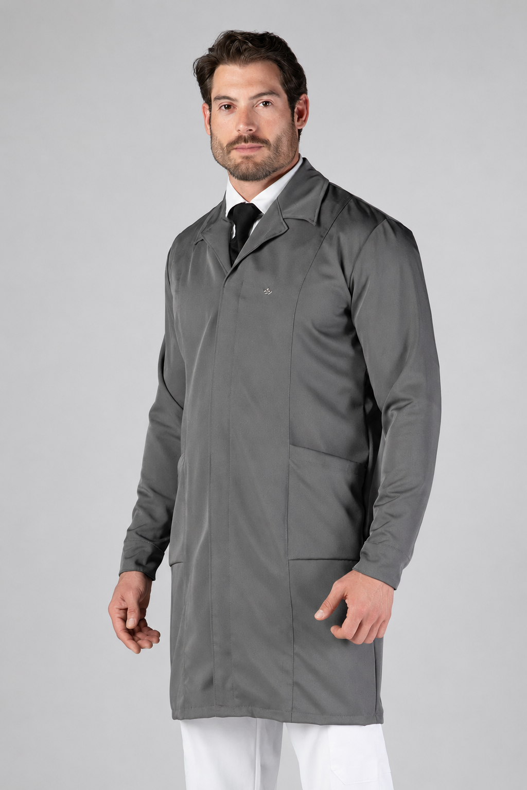 Jaleco Masculino Doctor Grafite