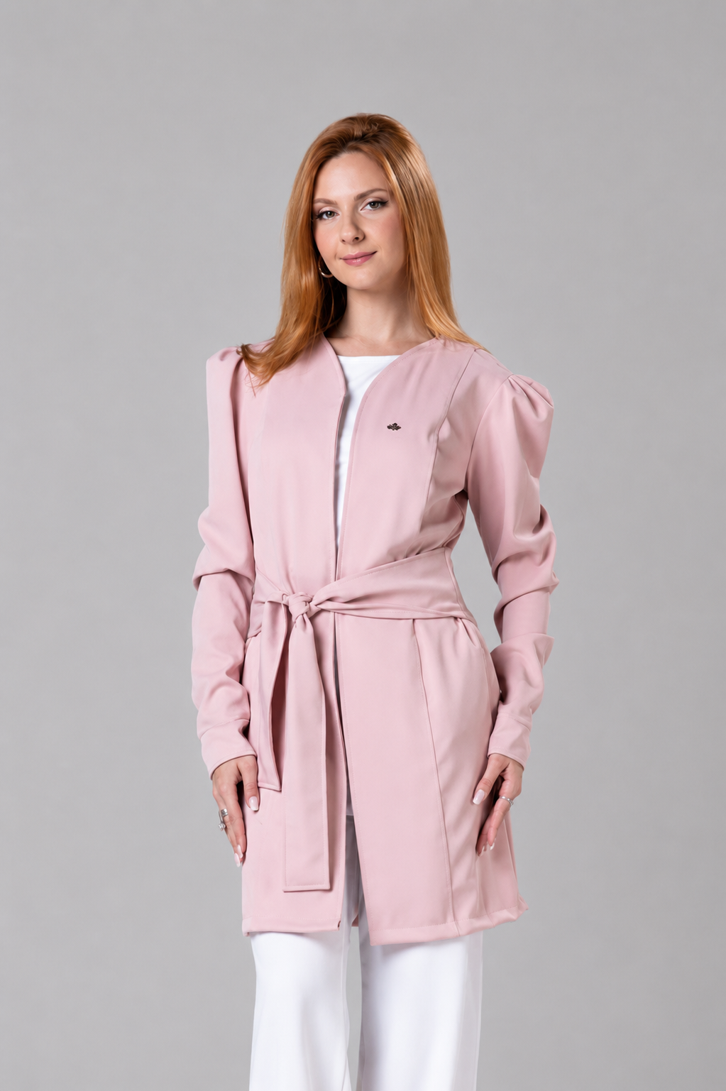 Jaleco Feminino Lis Nude Rosado