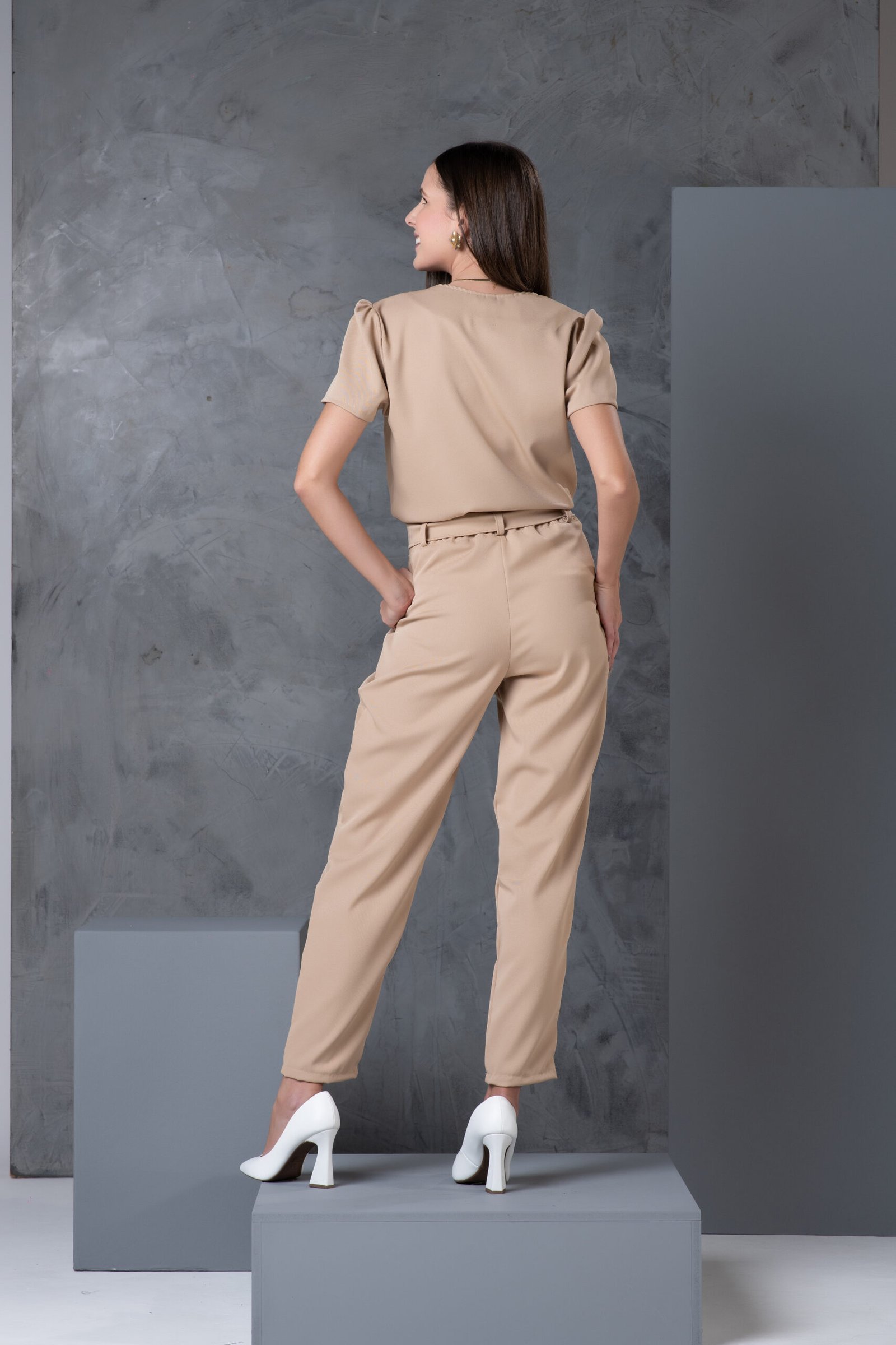 Conjunto Feminino Camile Doce de Leite - Imagem 4