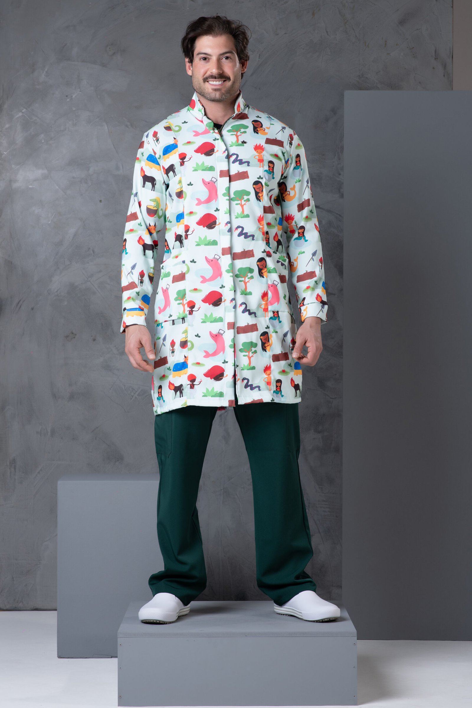 Jaleco Masculino Folclore