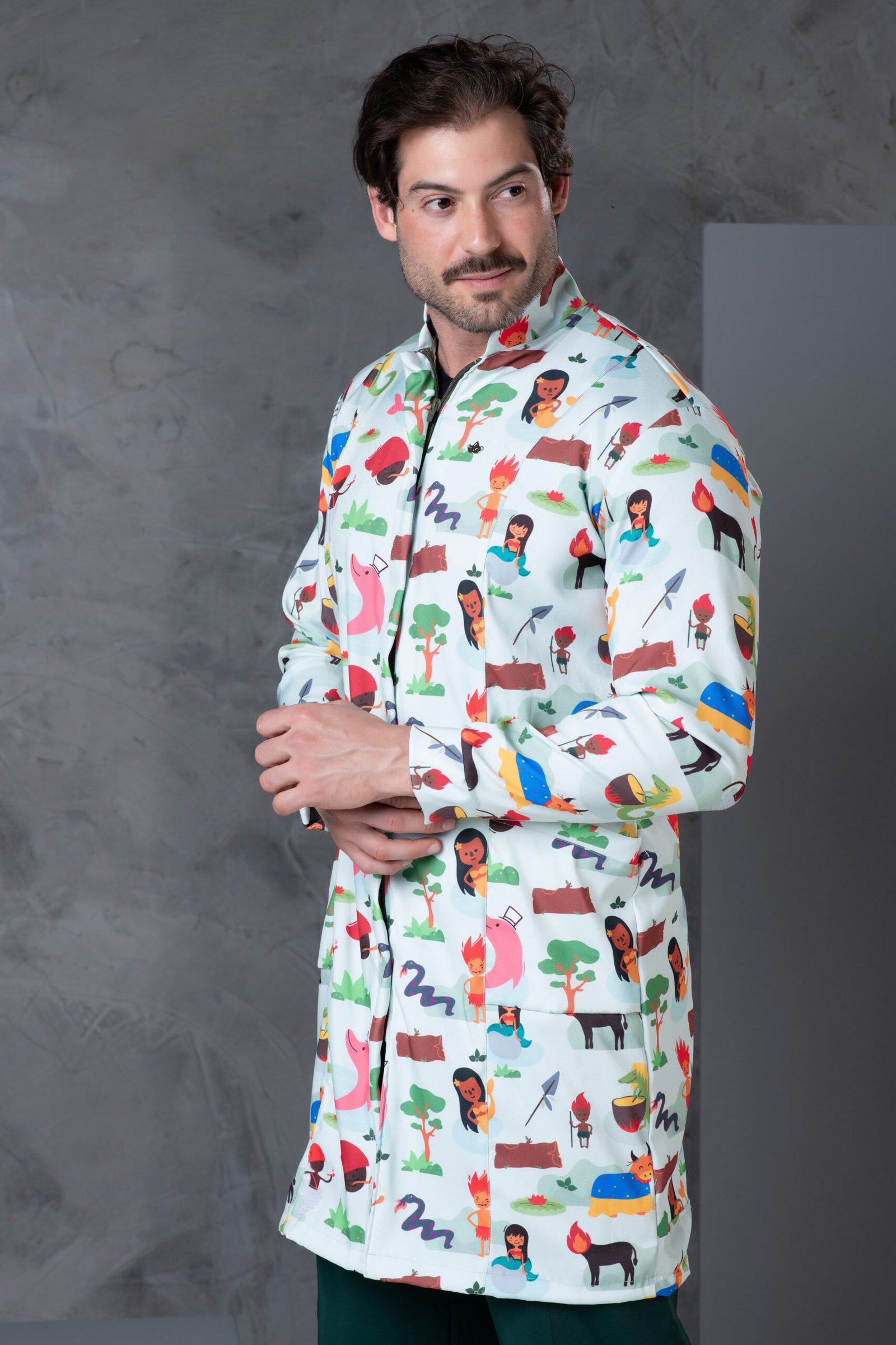 Jaleco Masculino Folclore
