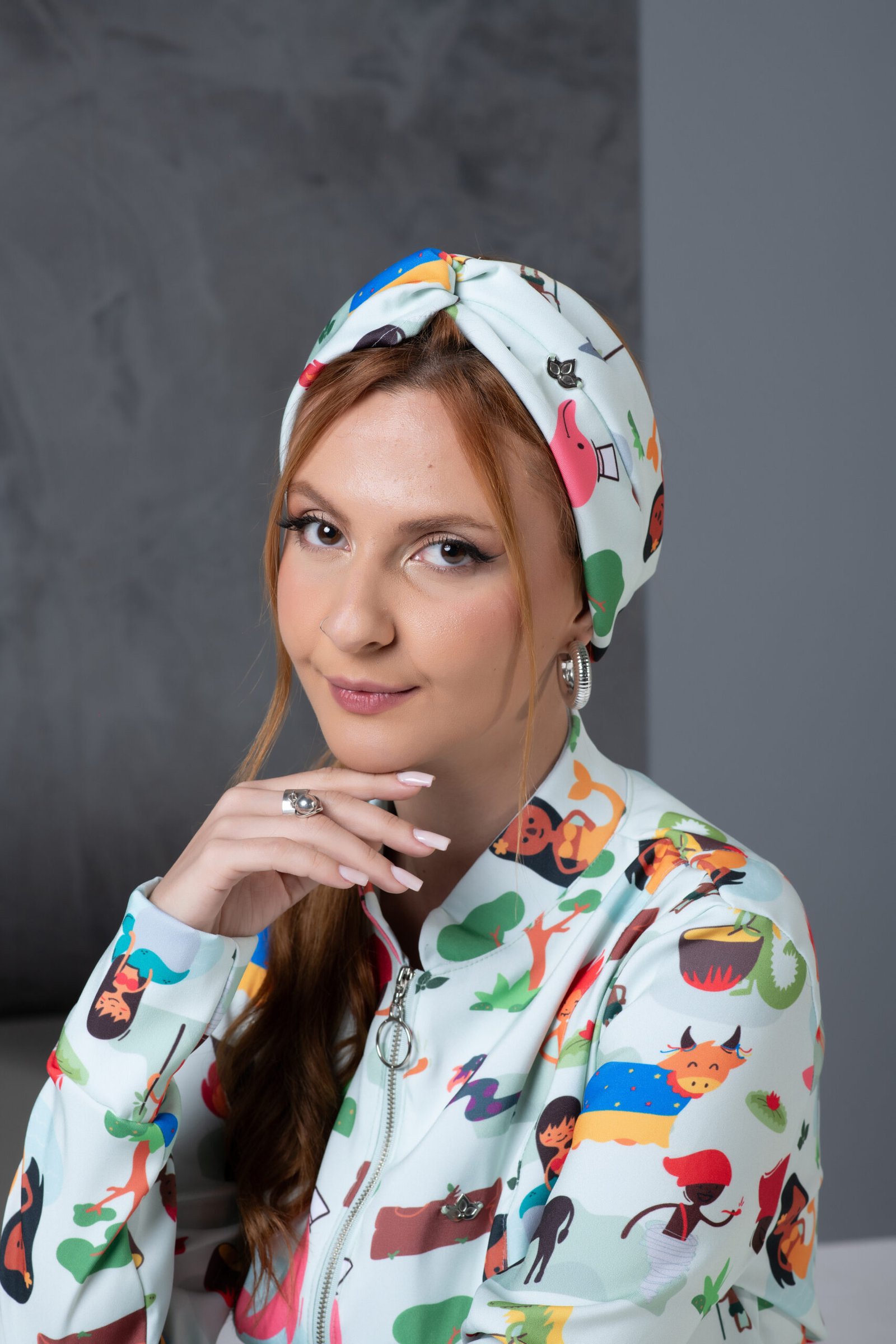 Turbante Faixa Feminino Folclore