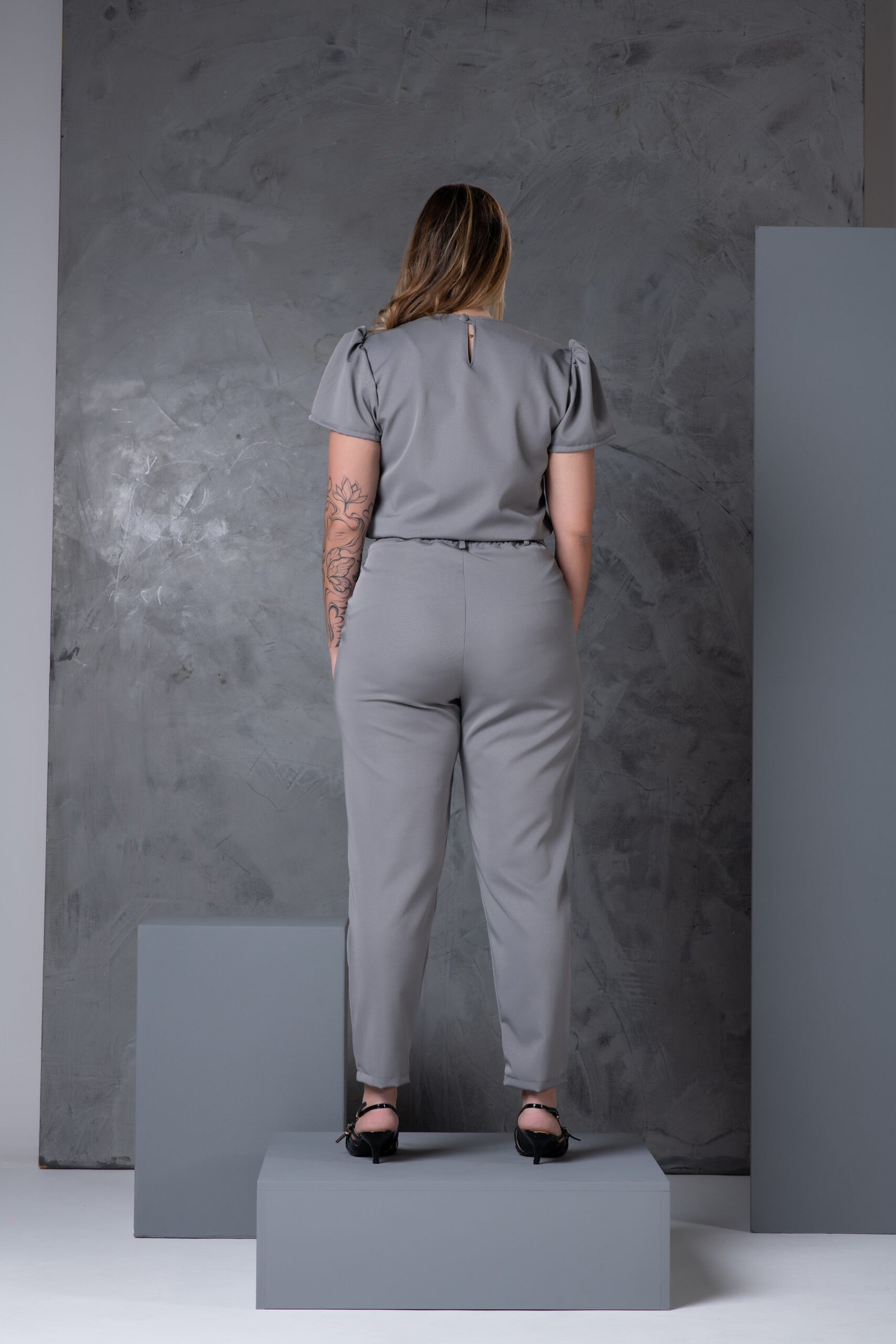 Conjunto Feminino Camile Cinza - Imagem 5