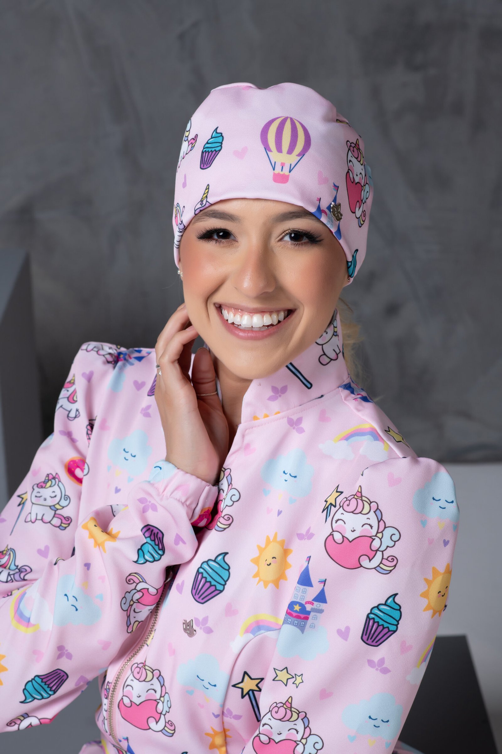 Touca Bandana Feminina Mundo dos Sonhos - Imagem 3