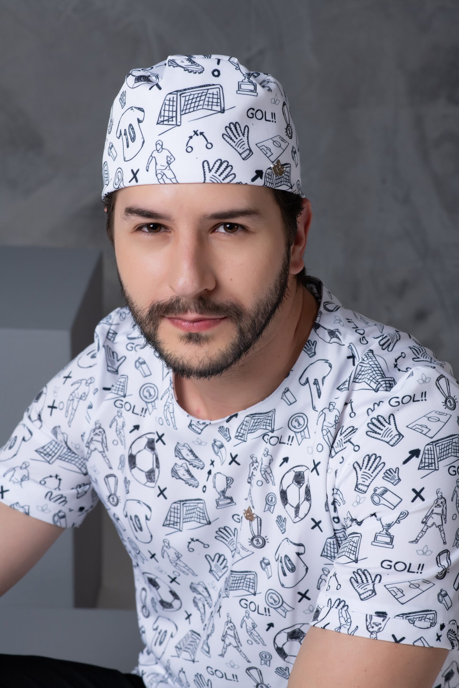 Touca Bandana Masculina Futebol - Imagem 2