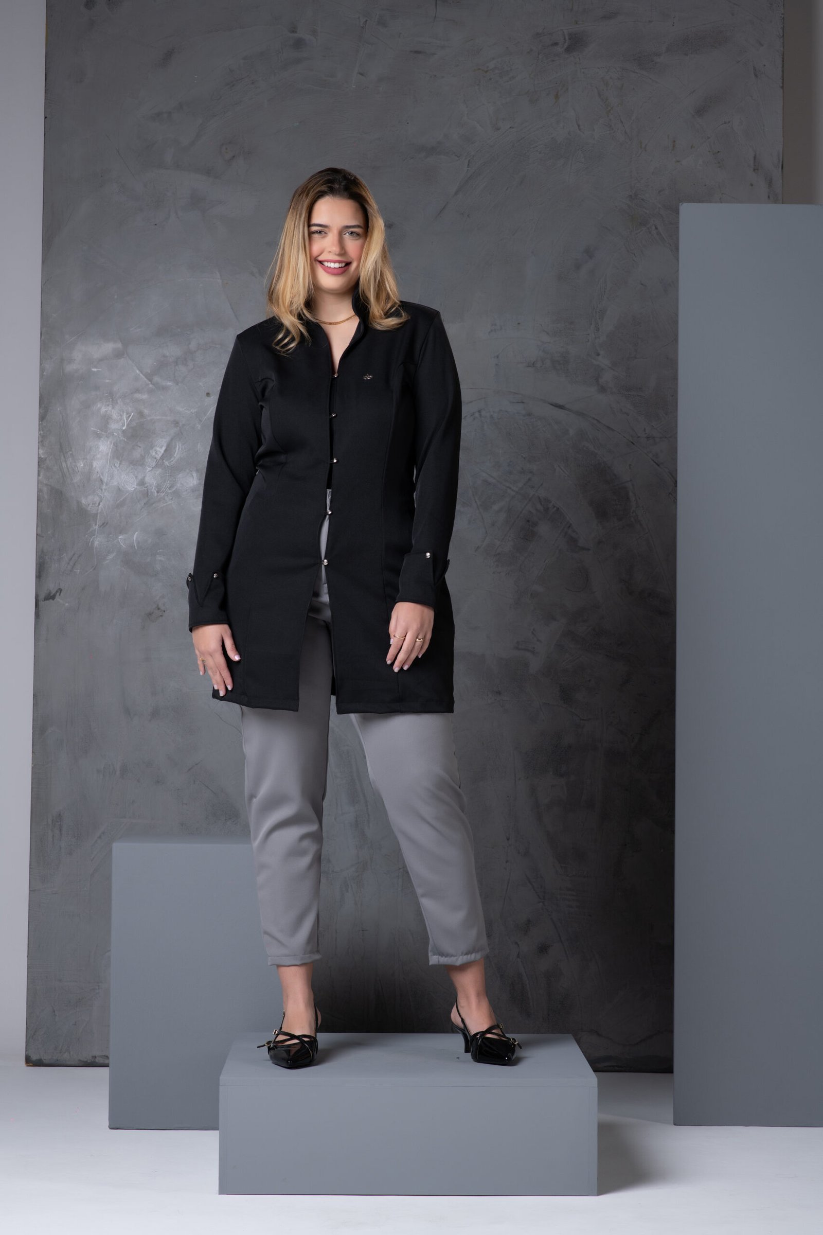 Jaleco Feminino Lady </BR> Preto