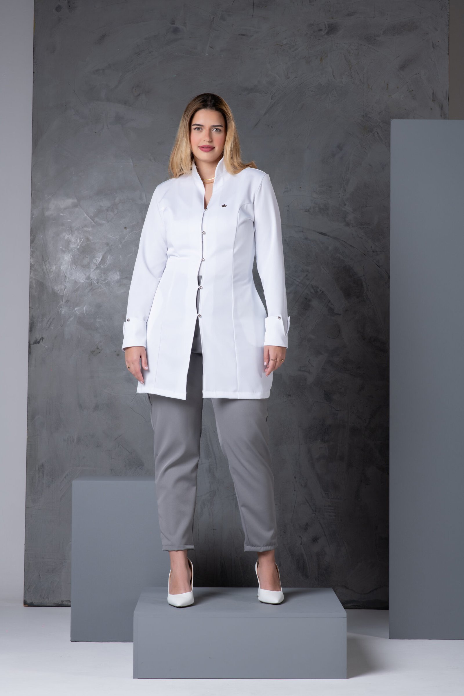 Jaleco Feminino Lady </BR> Branco