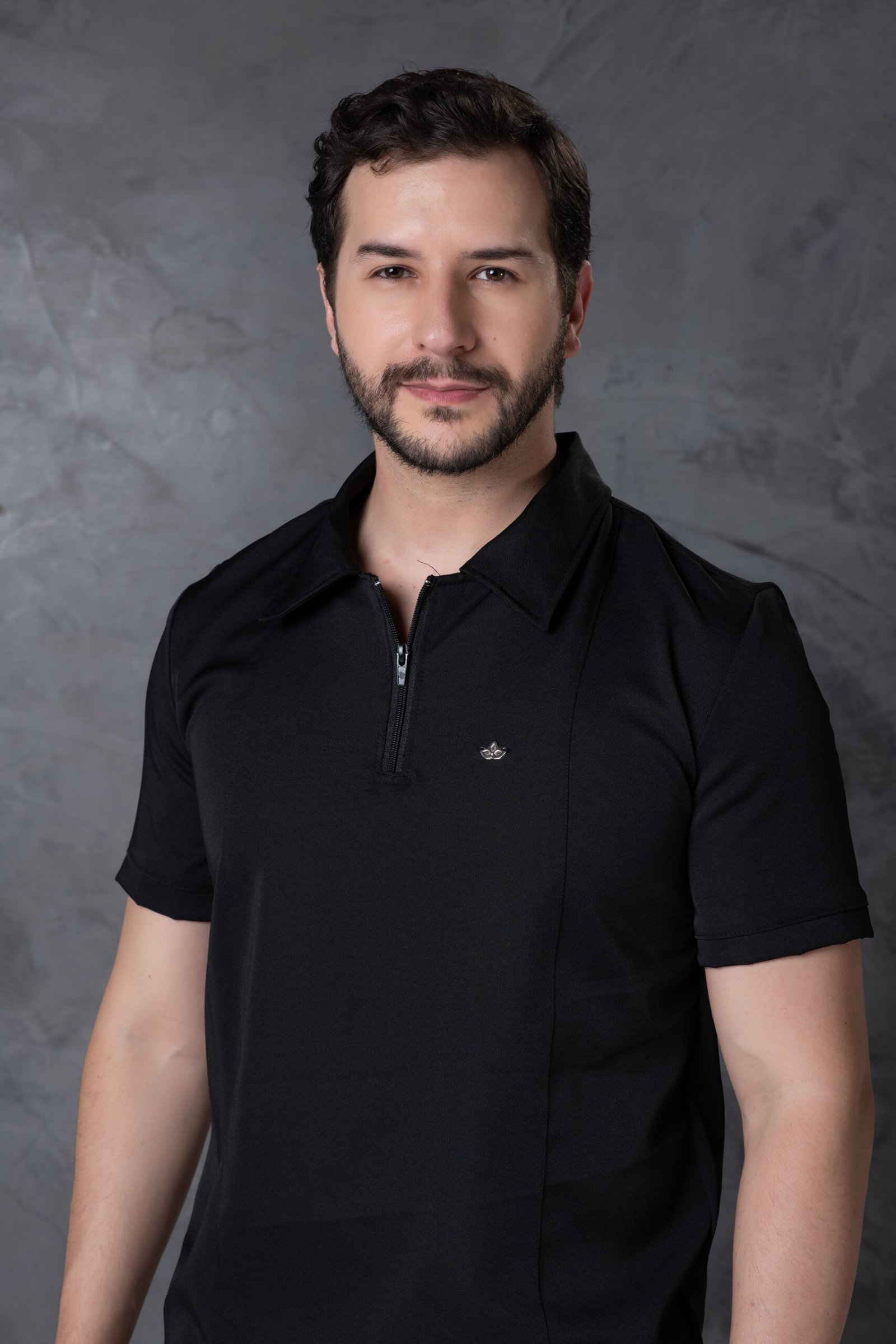Scrub Masculino Polo Preto - Imagem 4