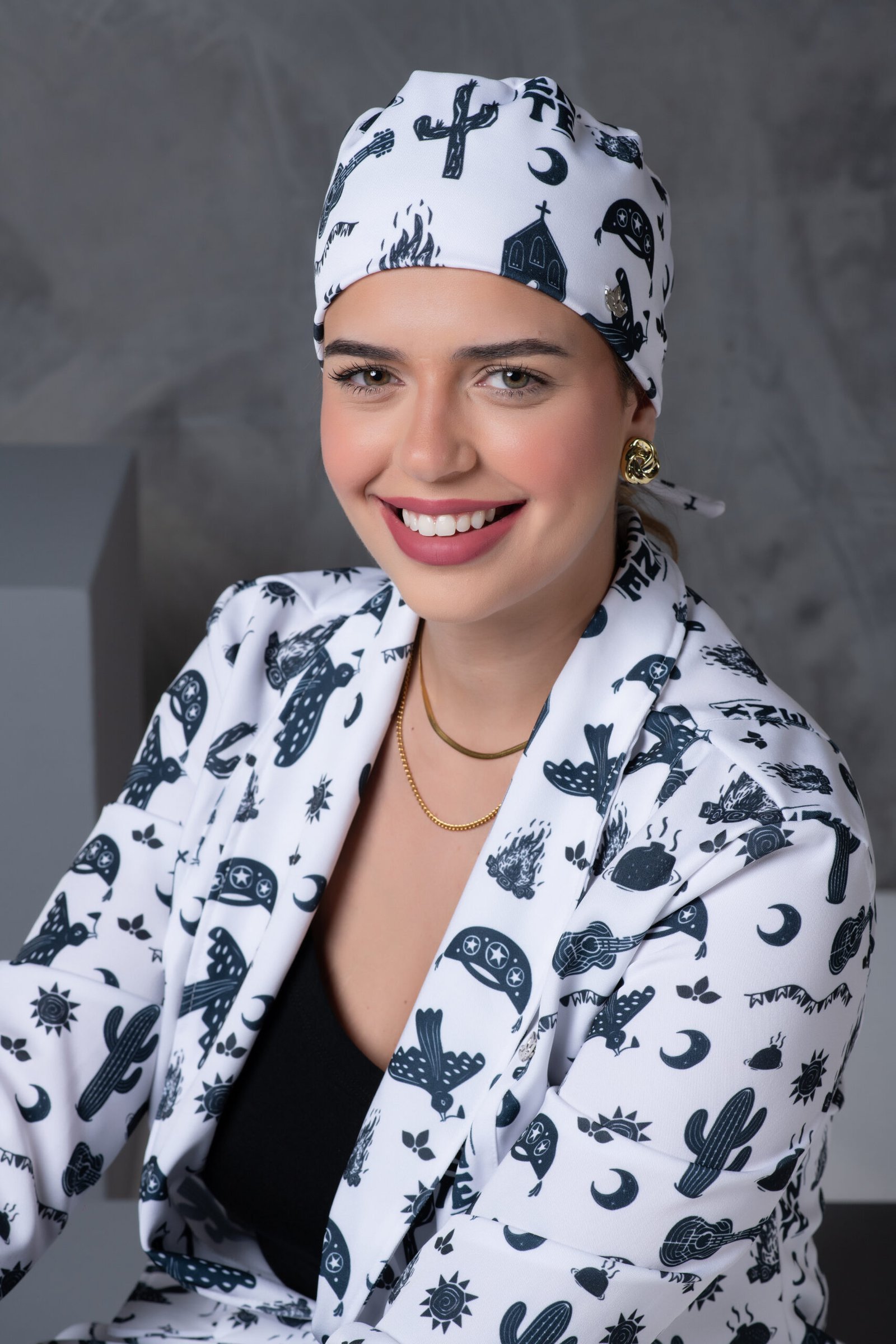 Touca Bandana Feminina Sertão