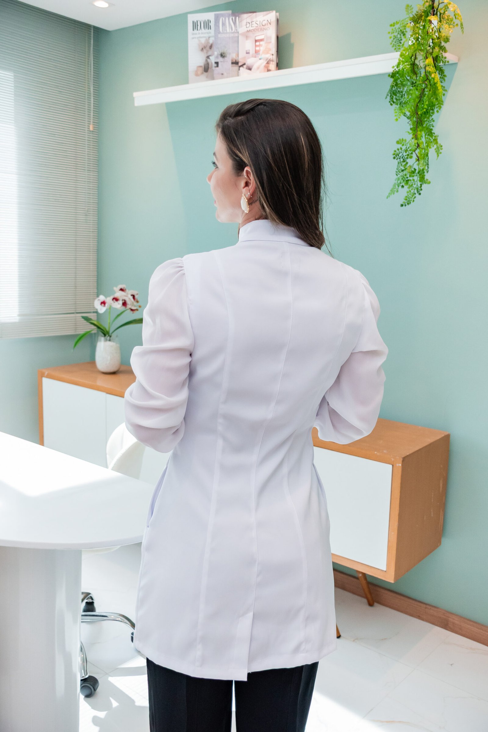 Jaleco CG Classy Branco - Imagem 6