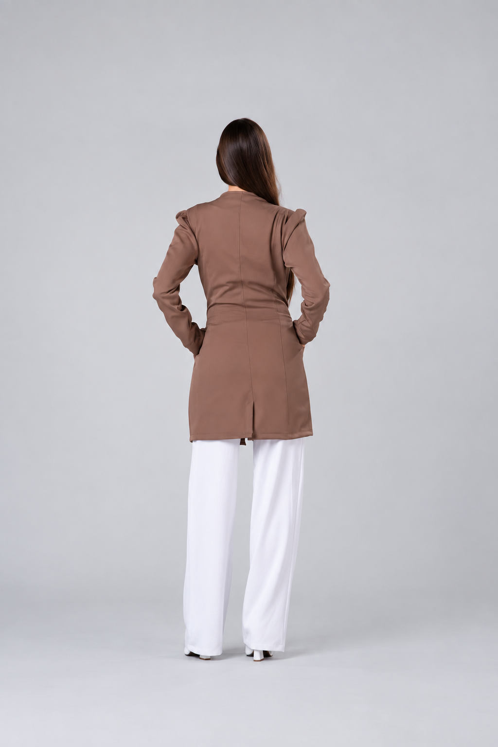 Jaleco Feminino Lis Marrom
