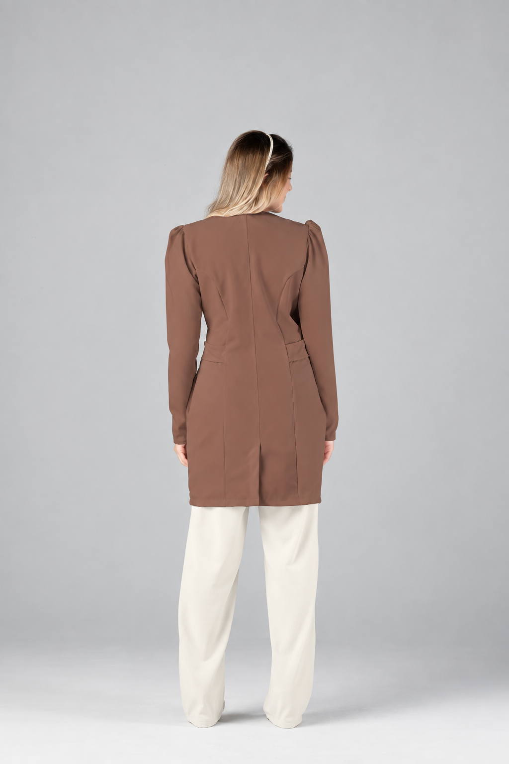 Jaleco Feminino Ágata Marrom